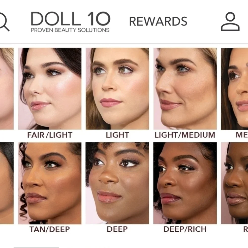 NWT Doll 10 Doll Vault Hydragel Foundation-Deep